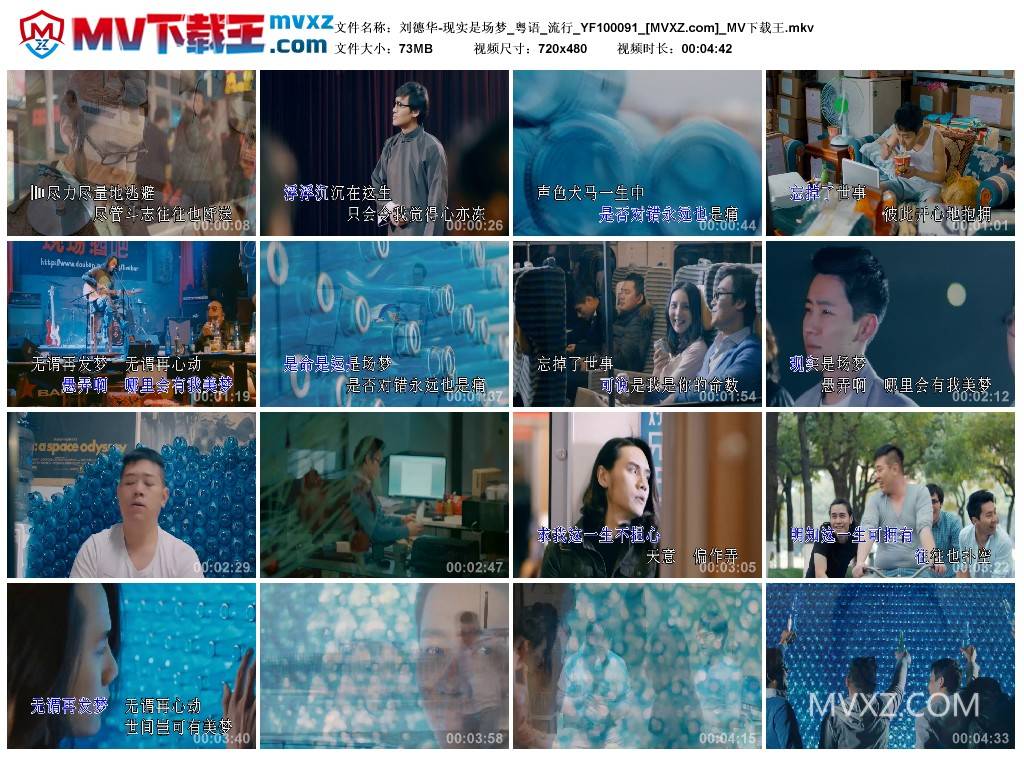 刘德华-现实是场梦_粤语_流行_YF100091